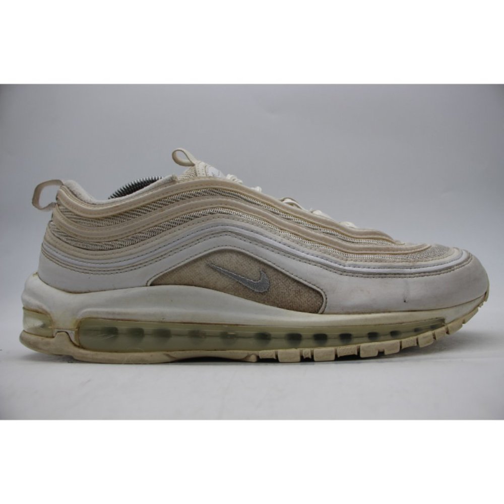 Nike Air Max 97 'Triple White' 921826-101 Men's Size 11.5 Lace Up